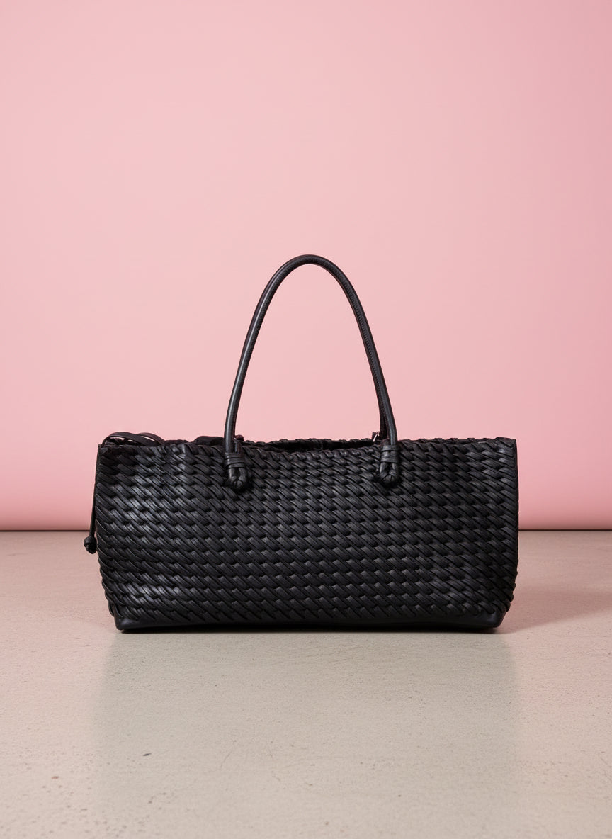 WEAVE CROSS DUFFEL BAG