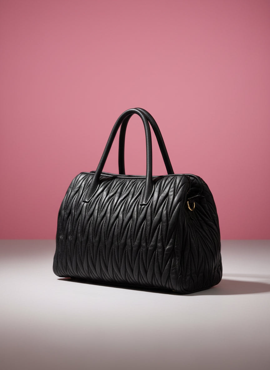 Miu Miu Matelassé leather handbag (pre-loved)